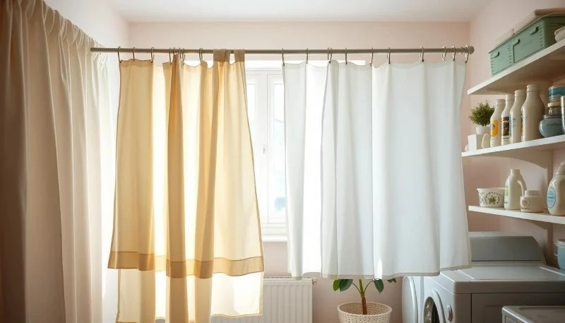 How to Wash Curtains Without Shrinking or Wrinkling Them