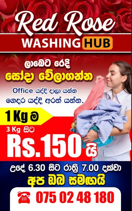 Red Rose Washing Hub🌹 Picture 1