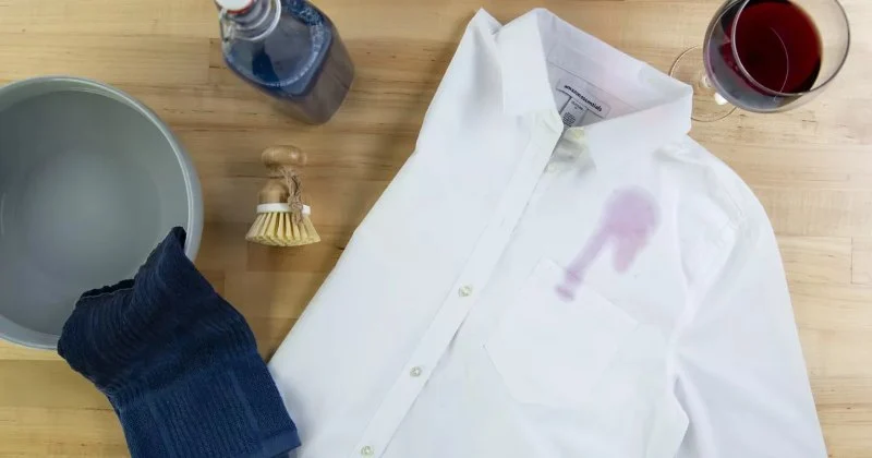 Quick Ideas to Remove Red Wine Stains From Cotton Shirts
