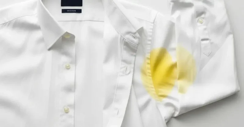 Tired of Yellow Stains on White Shirts? Discover the Best Solution
