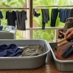 How to Wash Sweaty Hiking Clothes While Traveling