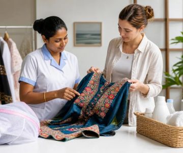 Embroidered Travel Clothing: Inspect Before Laundry