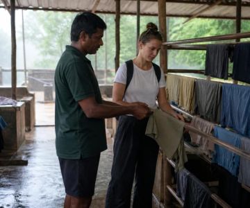 Rainy-Season Laundry in Sigiriya: Confirm Drying