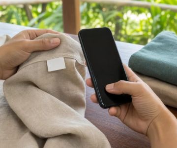 Laundry Care Labels Abroad: Photograph, Translate, and Confirm