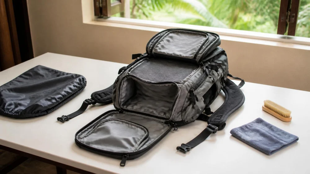 Travel Backpack Laundry in Sigiriya: Check the Care Label First