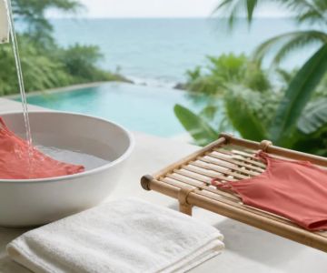 Swimsuit Laundry After Pool or Sea: Rinse, Wash, and Dry
