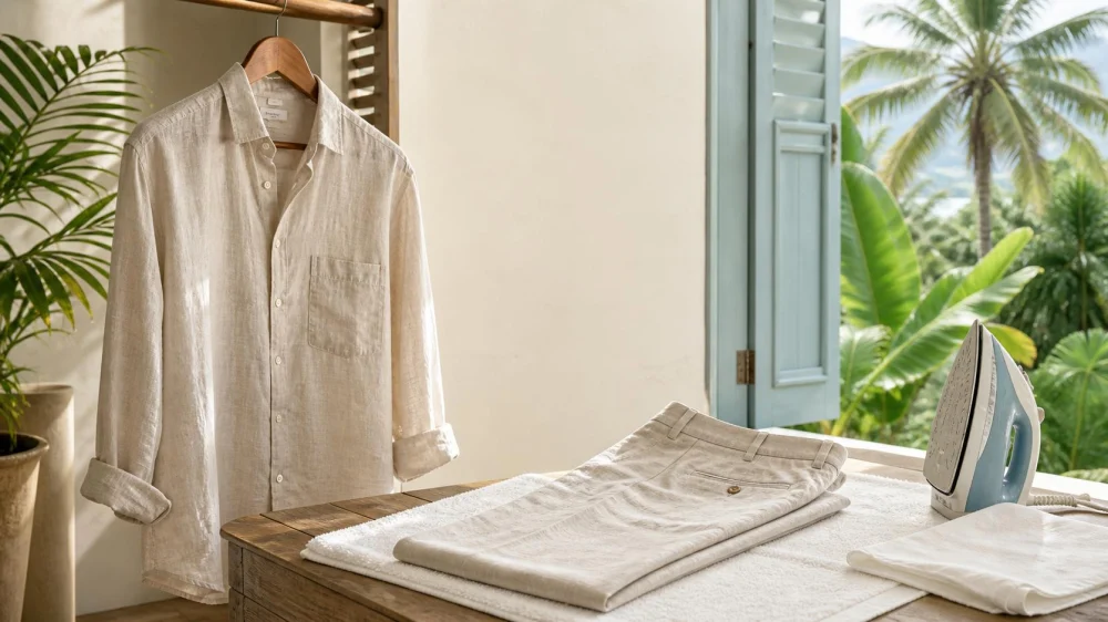 Linen Travel Clothes: Wash, Dry, and Press Without Damage