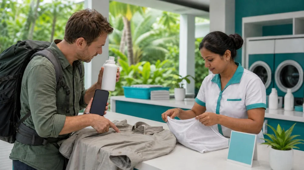 Insect Repellent on Travel Clothes: Check Before Washing