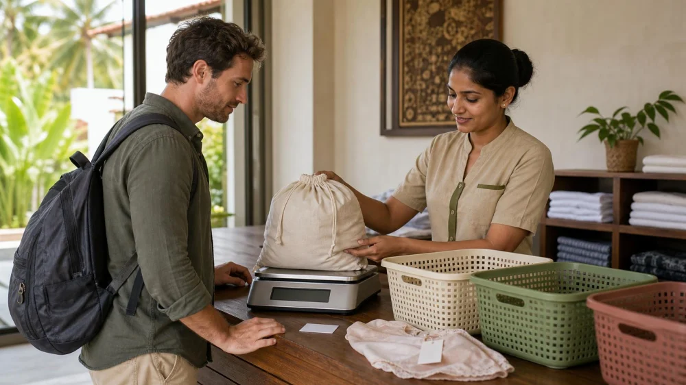 Laundry by Weight in Sigiriya: Confirm Minimums, Sorting, and Pickup