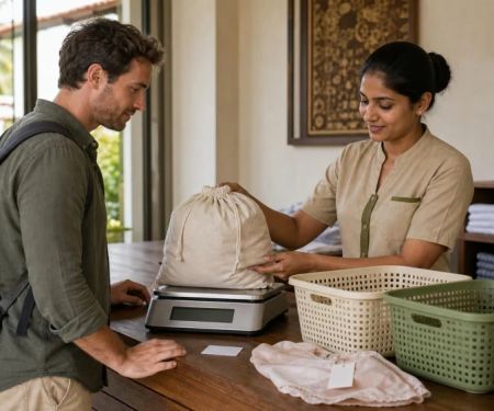 Laundry by Weight in Sigiriya: Confirm Minimums, Sorting, and Pickup