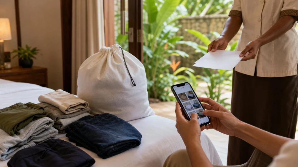 Hotel Laundry Pickup in Sigiriya: Count, Label, and Confirm Every Handoff