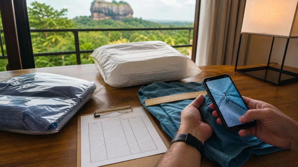 Laundry Item Missing or Damaged in Sigiriya? Document It Before Checkout