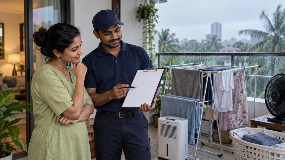 Laundry Rainy-Season Drying: Airflow, Timing, and Odour