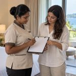 Laundry Hotel Handoff: Item Count, Stains, and Return Time