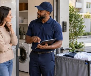 Laundry Service Arrival Window Plan: Access, Updates, and Delay