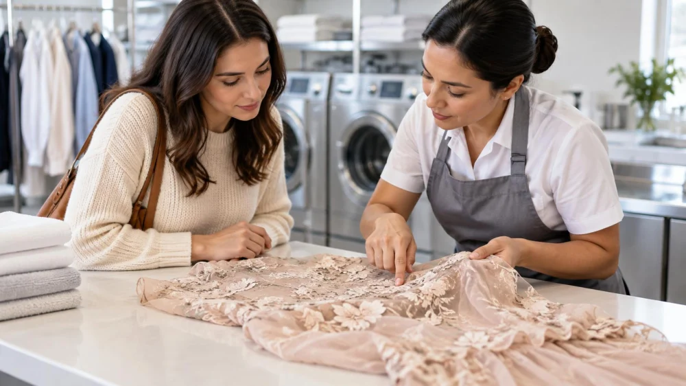 Laundry Service Delicate Item: Confirm Method and Risk