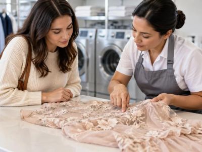 Laundry Service Delicate Item: Confirm Method and Risk