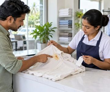 Laundry Stain Note: Fabric, Product, Timing, and Handoff