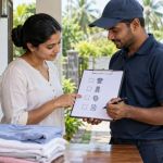 Laundry Pickup Count: Items, Pairs, Damage, and Receipt