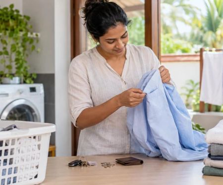 Laundry Pocket Check: Items, Stains, and Handover