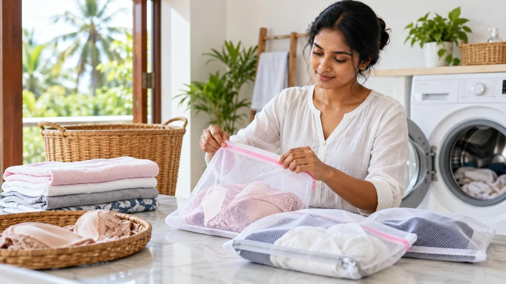 Delicate Garment Mesh Bag: Size, Closure, and Wash Cycle