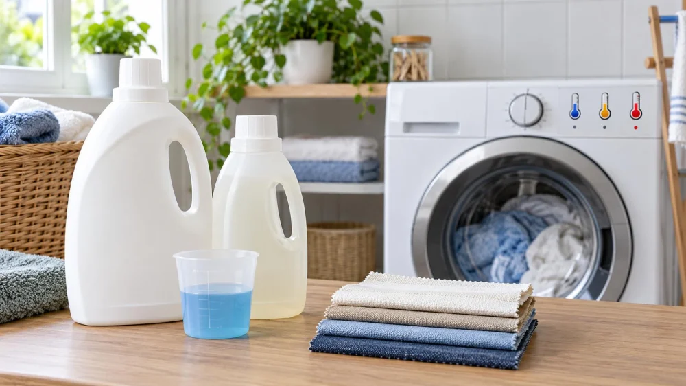 Laundry Detergent Check: Fabric, Dose, Water, and Rinse