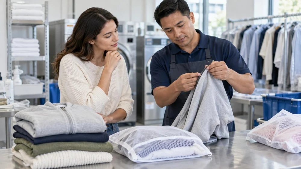 Laundry Zipper Protection: Closing, Bags, and Inspection