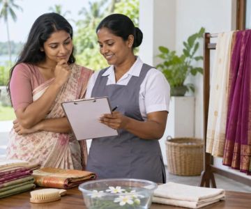 Laundry Saree Care: Fabric, Colour, Pleats, and Drying