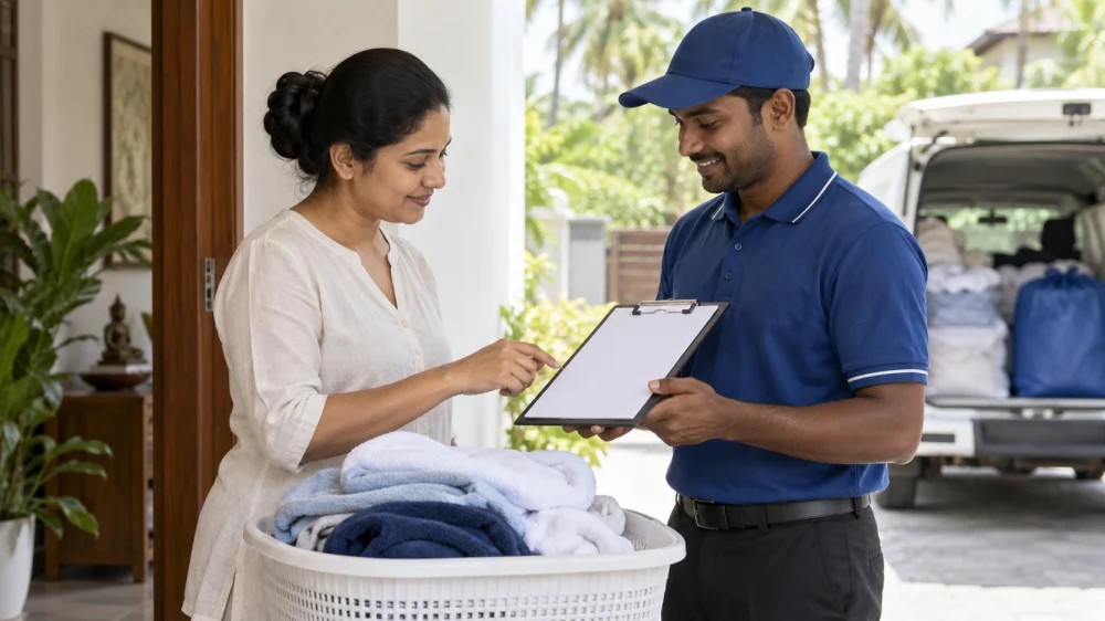 Laundry Express Service: Cutoff, Item Count, and Collection