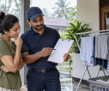 Laundry Rainy-Season Drying: Airflow, Odour, and Collection
