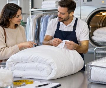 Laundry Duvet Service: Size, Fill, Drying, and Pickup
